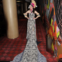 Zebra Carpet This 25 foot living carpet is a fabulous way to make a  mesmerizing entrance! Guests will love having their photos taken on the carpet and with our model!