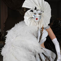 Greeters in Extravagant Costumes Our greeters in extravagant costumes  are excellent for attracting attention, photo opportunities and mingling. They can also be used as live statues! 